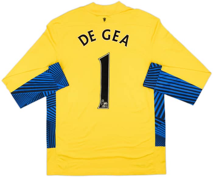 2011-12 Manchester United GK Shirt De Gea #1 - 6/10 - (L)