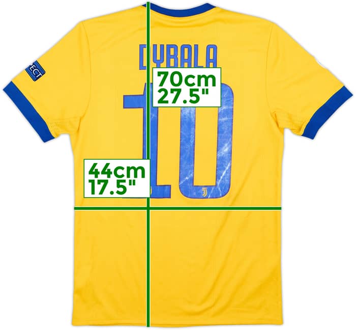 2017-18 Juventus Away Shirt Dybala #10 - 5/10 - (S)