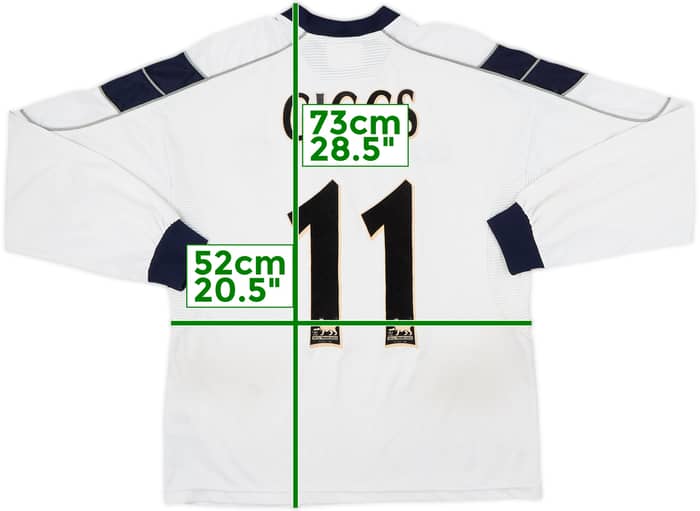 1999-00 Manchester United Third L/S Shirt Giggs #11 - 6/10 - (M)