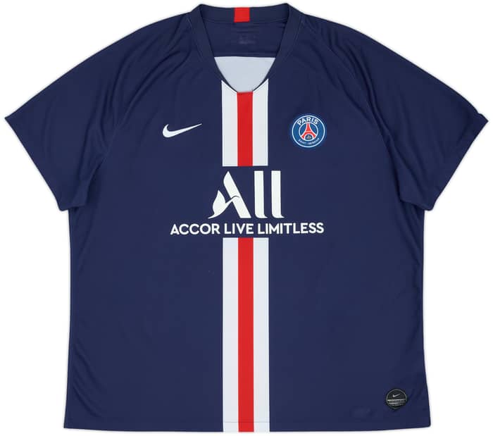 2019-20 Paris Saint-Germain Home Shirt Mbappe #7 - 7/10 - (3XL)