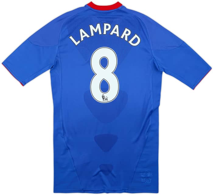 Camiseta de local versión jugador L/S TechFit del Chelsea 2010-11 Lampard #8 - 7/10 - (M)