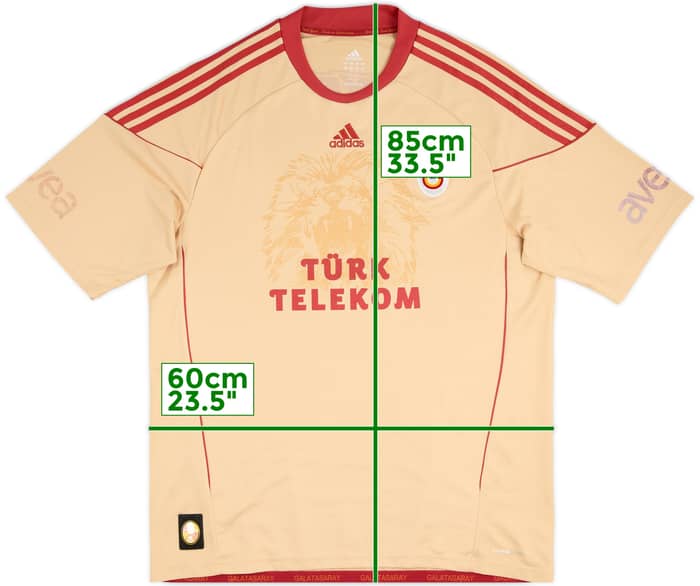 2010-11 Galatasaray Away Shirt - 5/10 - (XXL)