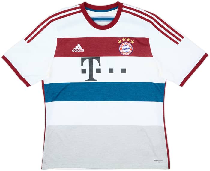2014-15 Bayern Munich Away Shirt Alaba #27 - 4/10 - (XL)