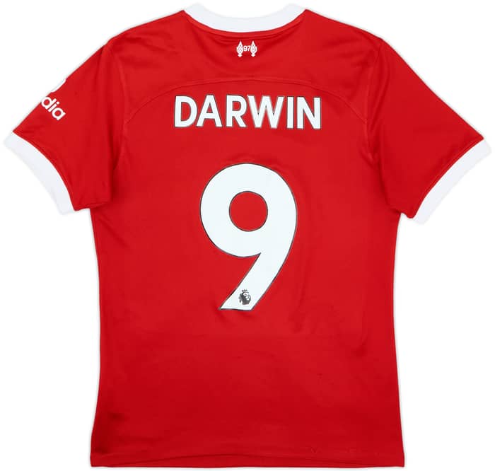 2023-24 Liverpool Home Shirt Darwin #9 - 6/10 - (S)
