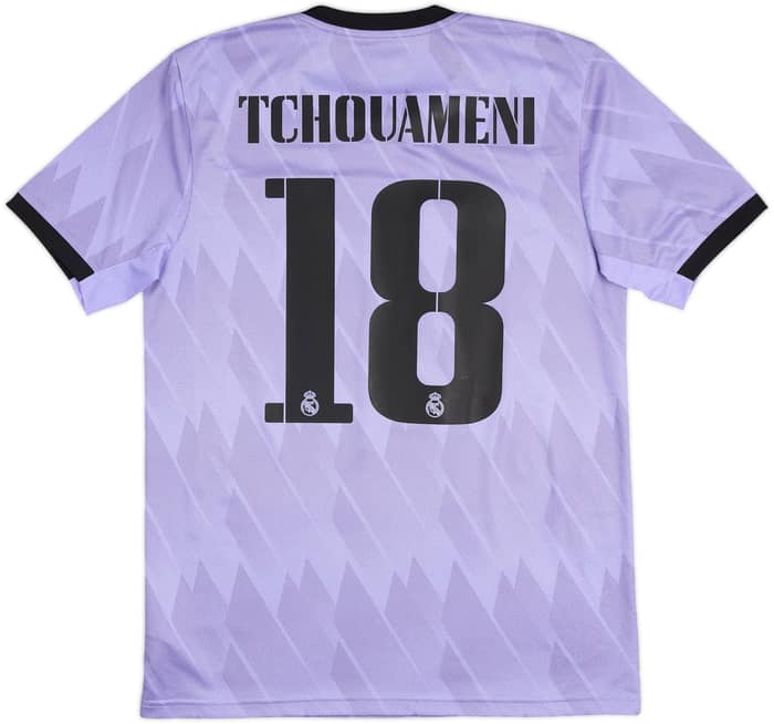 2022-23 Real Madrid Away Shirt Tchouameni #18 - 10/10 - (M)