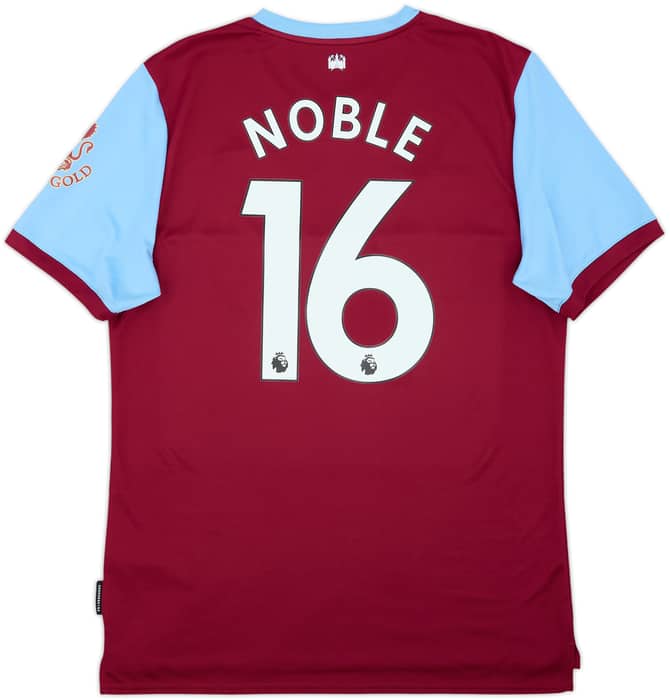 2019-20 West Ham Home Shirt Noble #16 - 10/10 - (L)