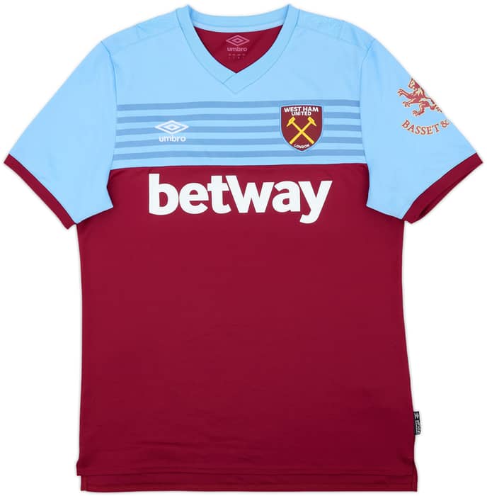 2019-20 West Ham Home Shirt Noble #16 - 10/10 - (L)