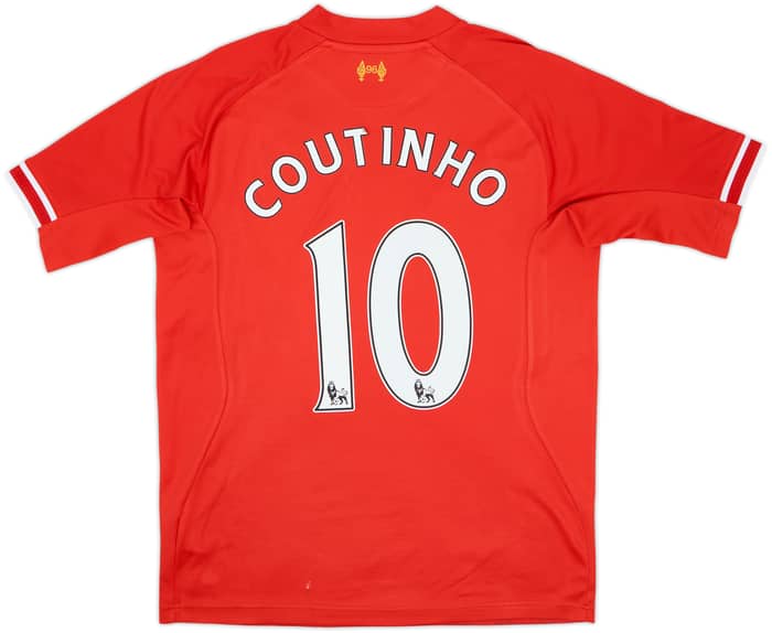 2013-14 Liverpool Local Camiseta Coutinho #10 - 6/10 - (M)