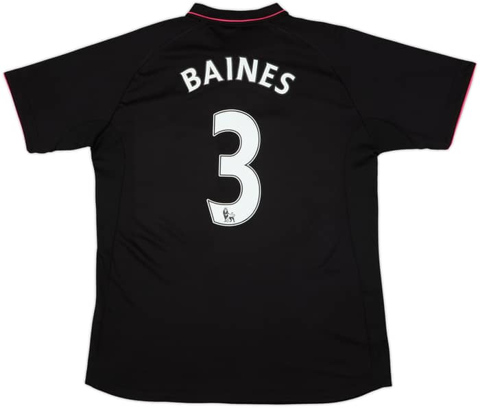 2009-10 Everton Away Shirt Baines #3 - 10/10 - (L)