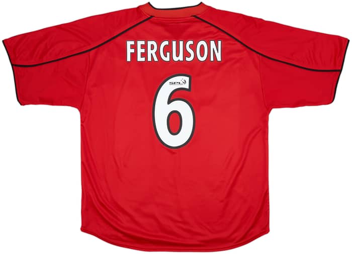 2000-01 Rangers Third Shirt Ferguson #6 - 8/10 - (L)