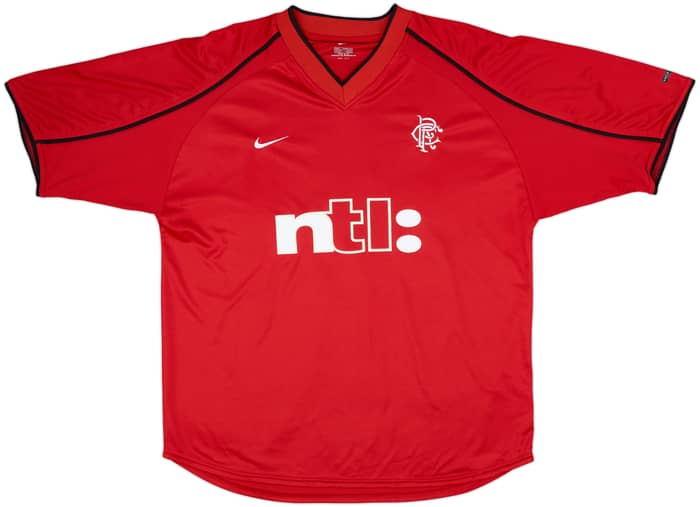 2000-01 Rangers Third Shirt Ferguson #6 - 8/10 - (L)