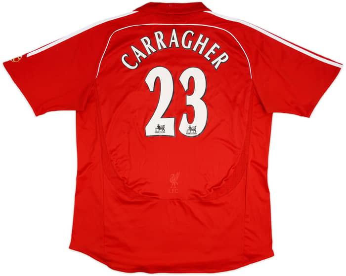 2006-08 Liverpool Home Shirt Carragher #23 - 5/10 - (XXL)