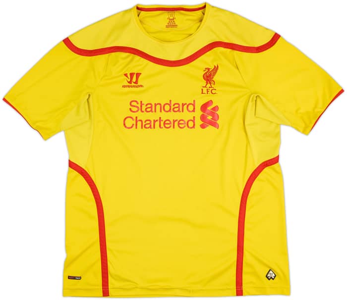 2014-15 Liverpool Away Shirt Gerrard #8 - 5/10 - (XL)