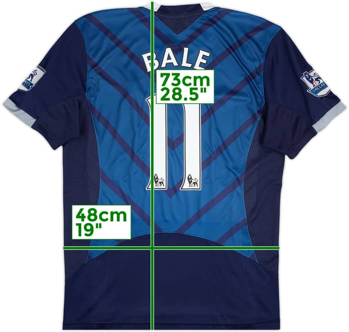 2012-13 Tottenham Away Shirt Bale #11 - 7/10 - (L)