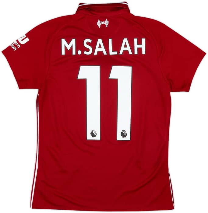 2018-19 Liverpool Home Shirt M.Salah #11 - 7/10 - (Women's S)