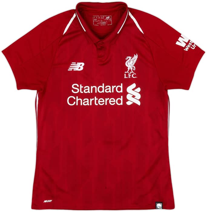 2018-19 Liverpool Home Shirt M.Salah #11 - 7/10 - (Women's S)