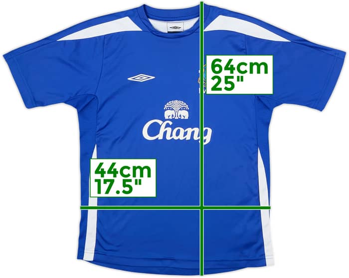 2006-07 Everton Umbro Training Shirt - 9/10 - (13-14 Years)
