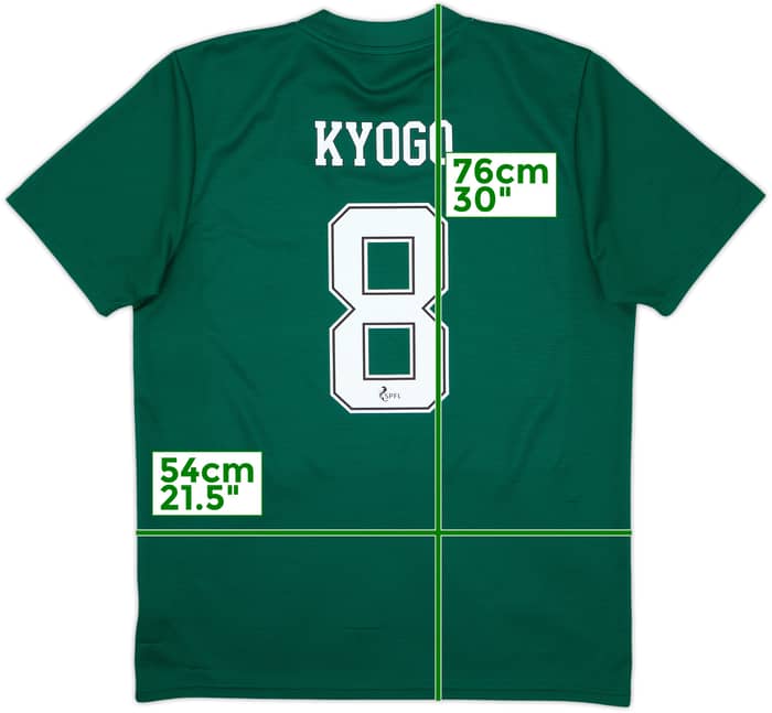 2021-22 Celtic Away Shirt Kyogo #8 - 6/10 - (L)