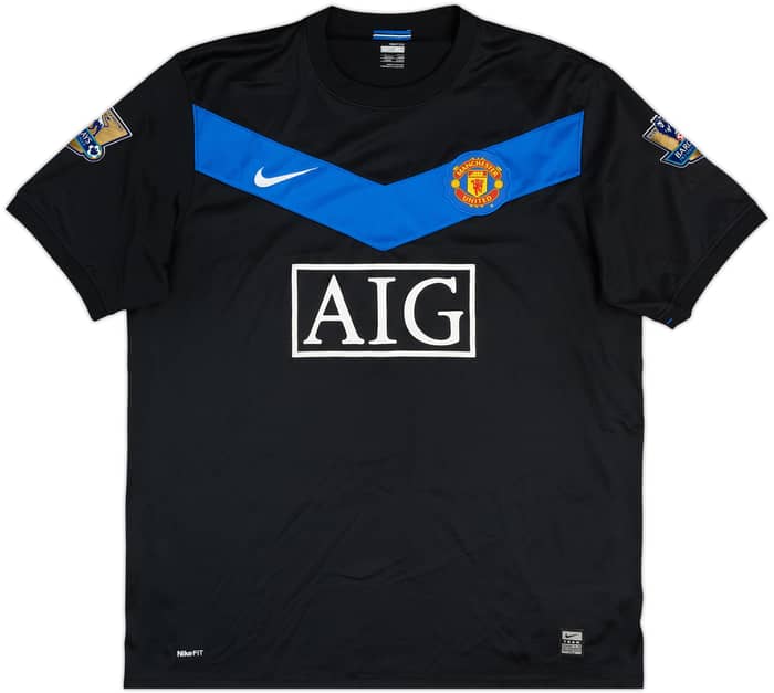 2009-10 Manchester United Away Shirt #7 - 7/10 - (XL)