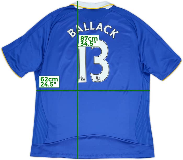 2008-09 Chelsea Home Shirt Ballack #13 - 6/10 - (XXL)