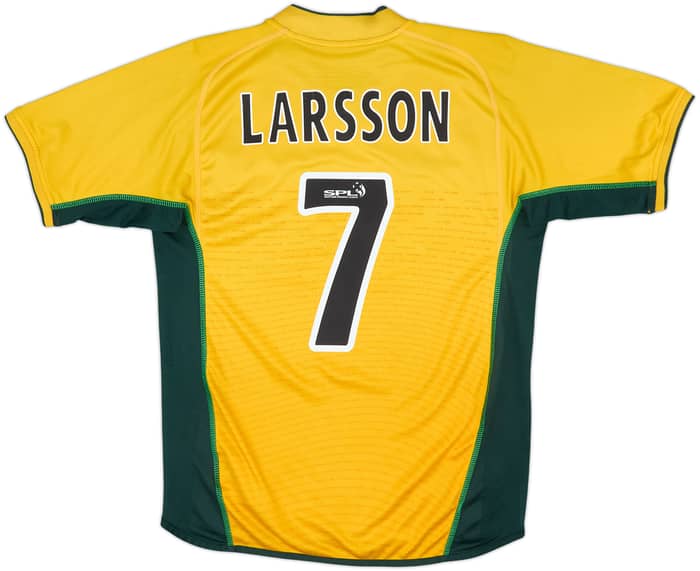 2002-03 Celtic Away Shirt Larsson #7 - 5/10 - (M)