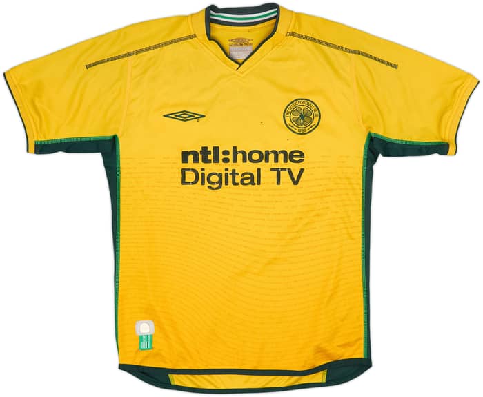2002-03 Celtic Away Shirt Larsson #7 - 5/10 - (M)