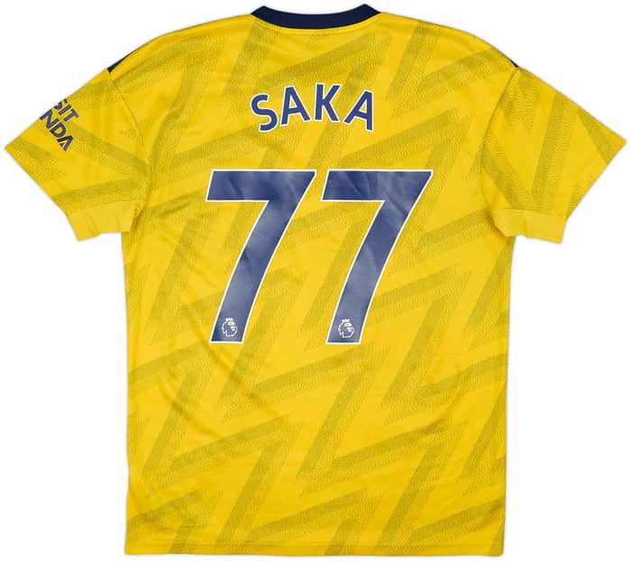2019-20 Arsenal Away Shirt Saka #77 - 5/10 - (M)