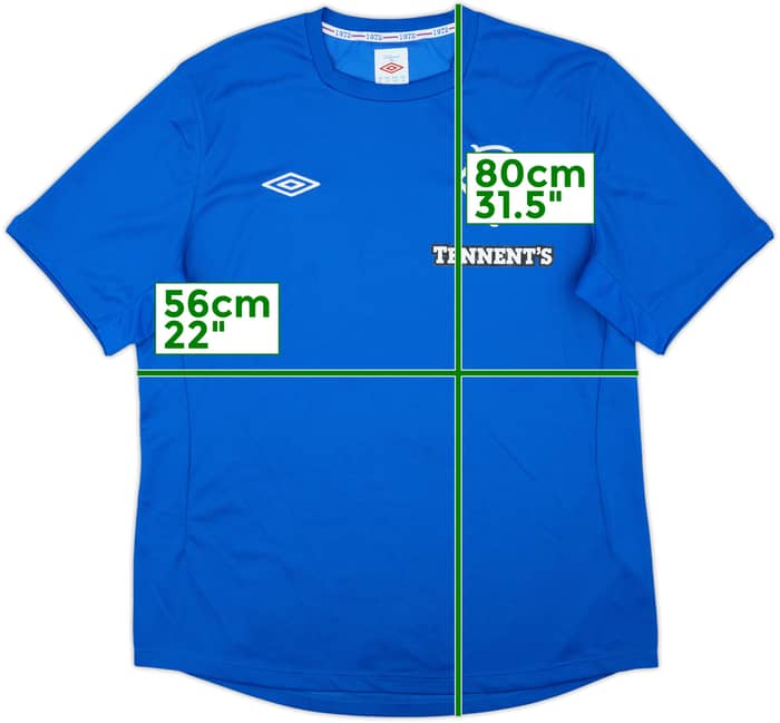 2012-13 Rangers Home Shirt - 6/10 - (XL)