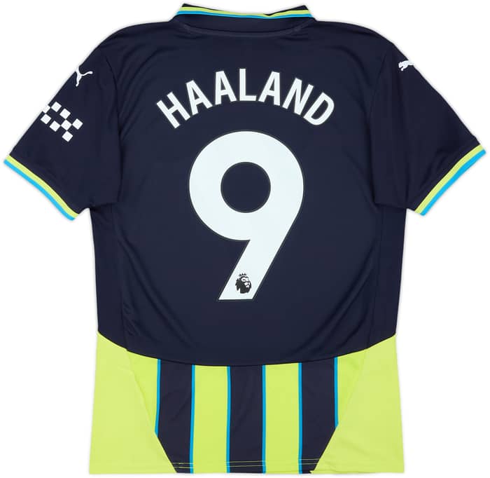 2024-25 Manchester City Away Shirt Haaland #9 - 10/10 - (S)