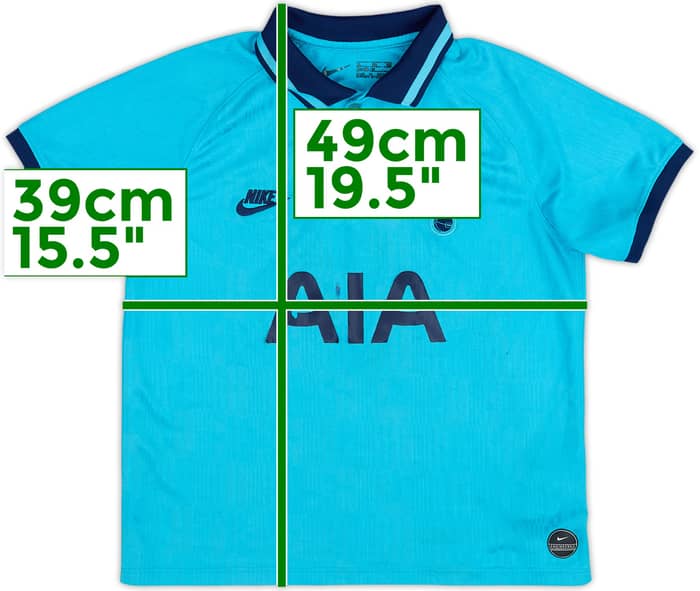 2019-20 Tottenham Third Shirt - 5/10 - (7-8 Years)