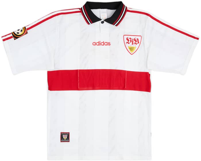 1997-98 Stuttgart Home Shirt Bobic #11 - 3/10 - (M)