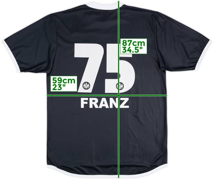 2005-06 Eintracht Frankfurt Third Shirt Franz #75 - 8/10 - (XL)