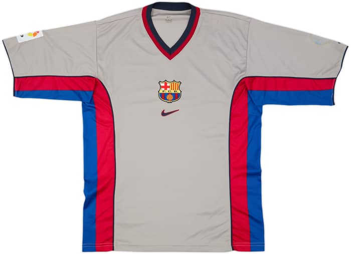 1999-01 Barcelona Away Shirt Rivaldo #11 - 7/10 - (M)
