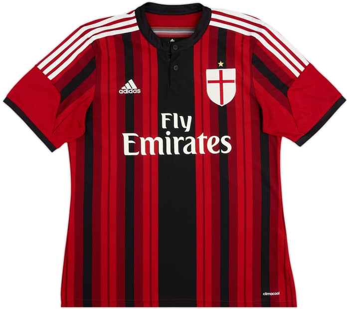 2014-15 AC Milan Home Shirt El Shaarawy #92 - 7/10 - (L)