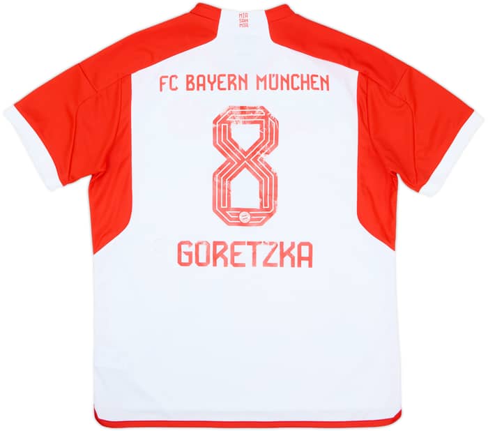 2023-24 Bayern Munich Home Shirt Goretzka #8 - 5/10 - (XL)