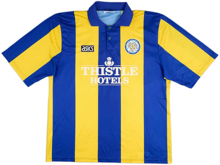 1993-95 Leeds United Away Shirt Radebe #27 - 6/10 - (L)