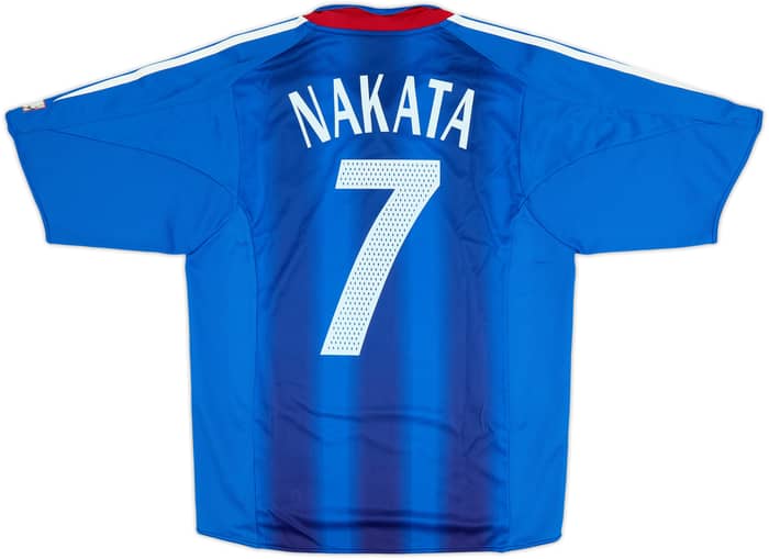 2004-06 Japan Home Shirt Nakata #7 - 6/10 - (S)