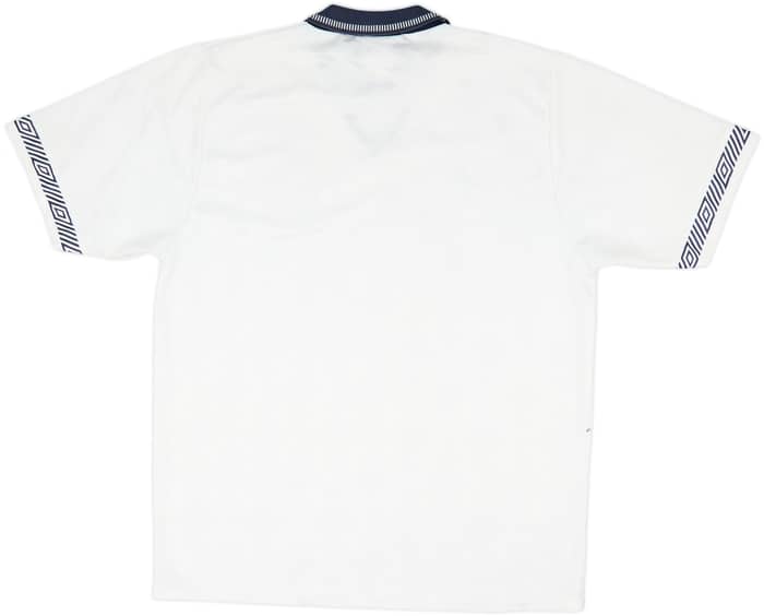 1990-92 England Home Shirt - 7/10 - (XL)