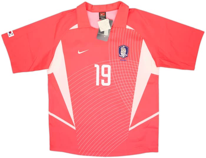 2002-03 South Korea Home Shirt J.H.Ahn #19 (M)