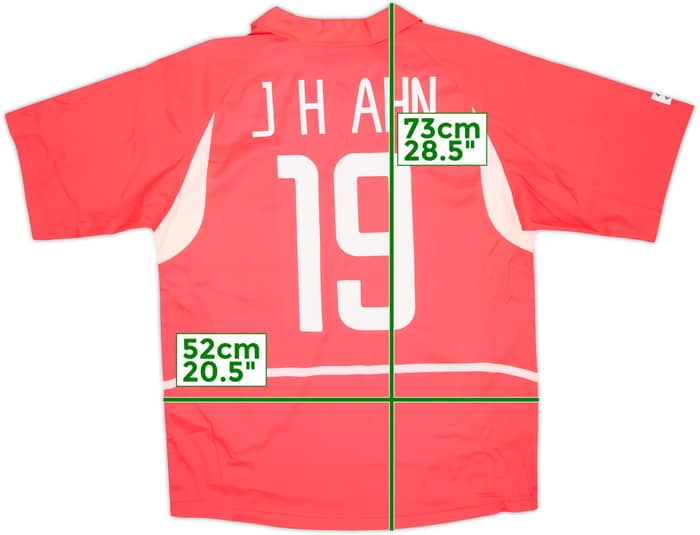2002-03 South Korea Home Shirt J.H.Ahn #19 (M)