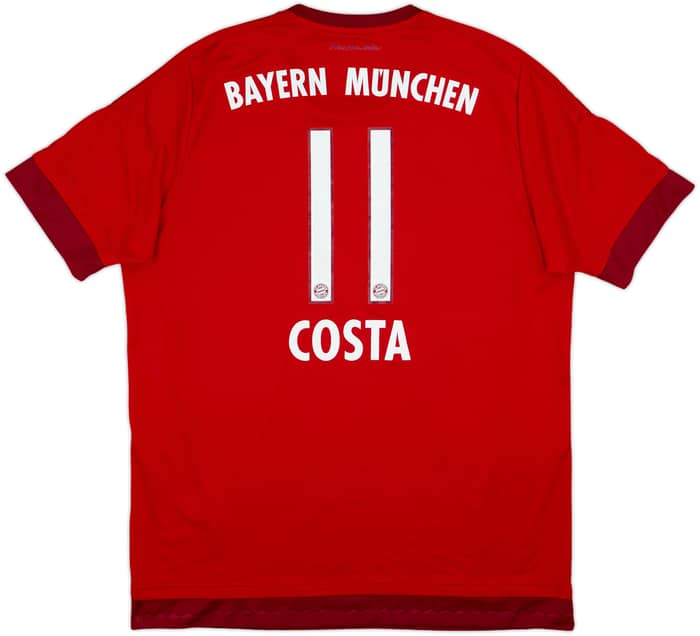 2015-16 Bayern Munich Home Shirt Costa #11 - 6/10 - (XL)