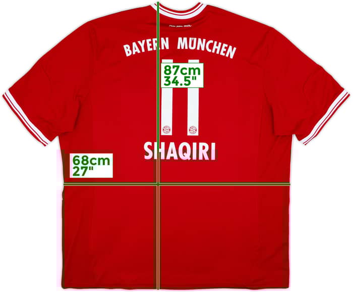 2013-14 Bayern Munich Home Shirt Shaqiri #11 - 8/10 - (3XL)
