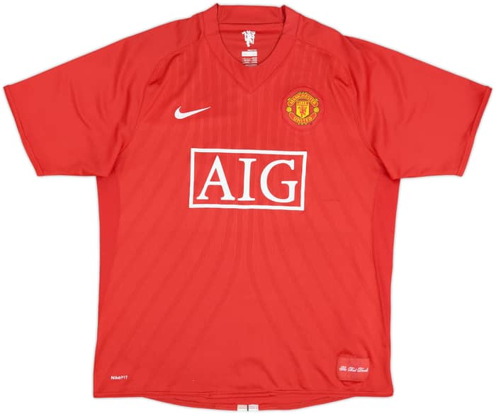 2007-09 Manchester United Home Shirt Tevez #32 - 6/10 - (L)