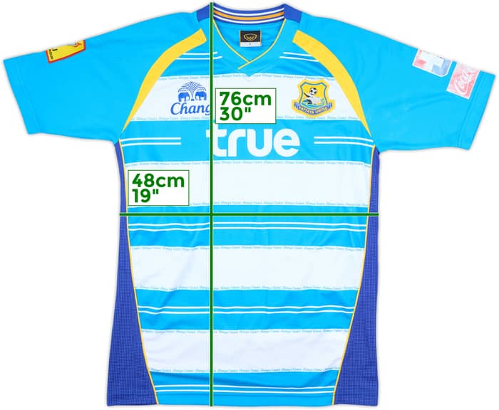 2011 Pattaya United Home Shirt - 7/10 - (L)