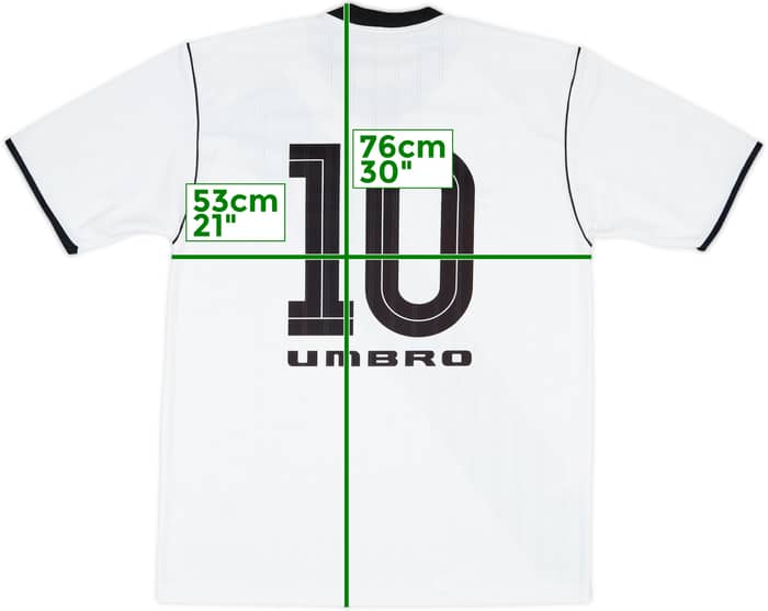2002 Vasco da Gama Away Shirt #10 - 6/10 - (L)
