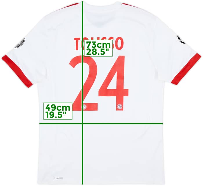 2017-18 Bayern Munich European Third Shirt Tolisso #24 - 6/10 - (M)