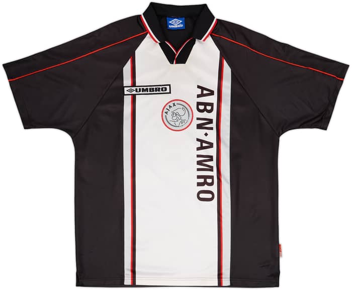 1998-99 Ajax Away Shirt F.De Boer #4 - 9/10 - (XL)