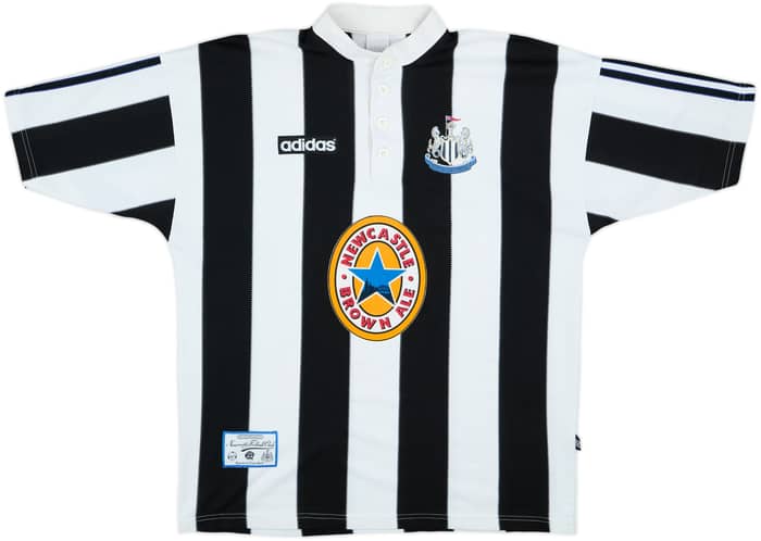 1995-97 Newcastle Camiseta Local Shearer #9 - 7/10 - (L)