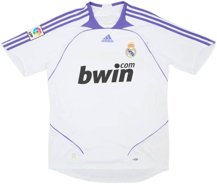 2007-08 Real Madrid Home Shirt - 5/10 - (M)