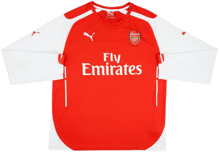 2014-15 Arsenal Home L/S Shirt Alexis #17 - 7/10 - (XL)